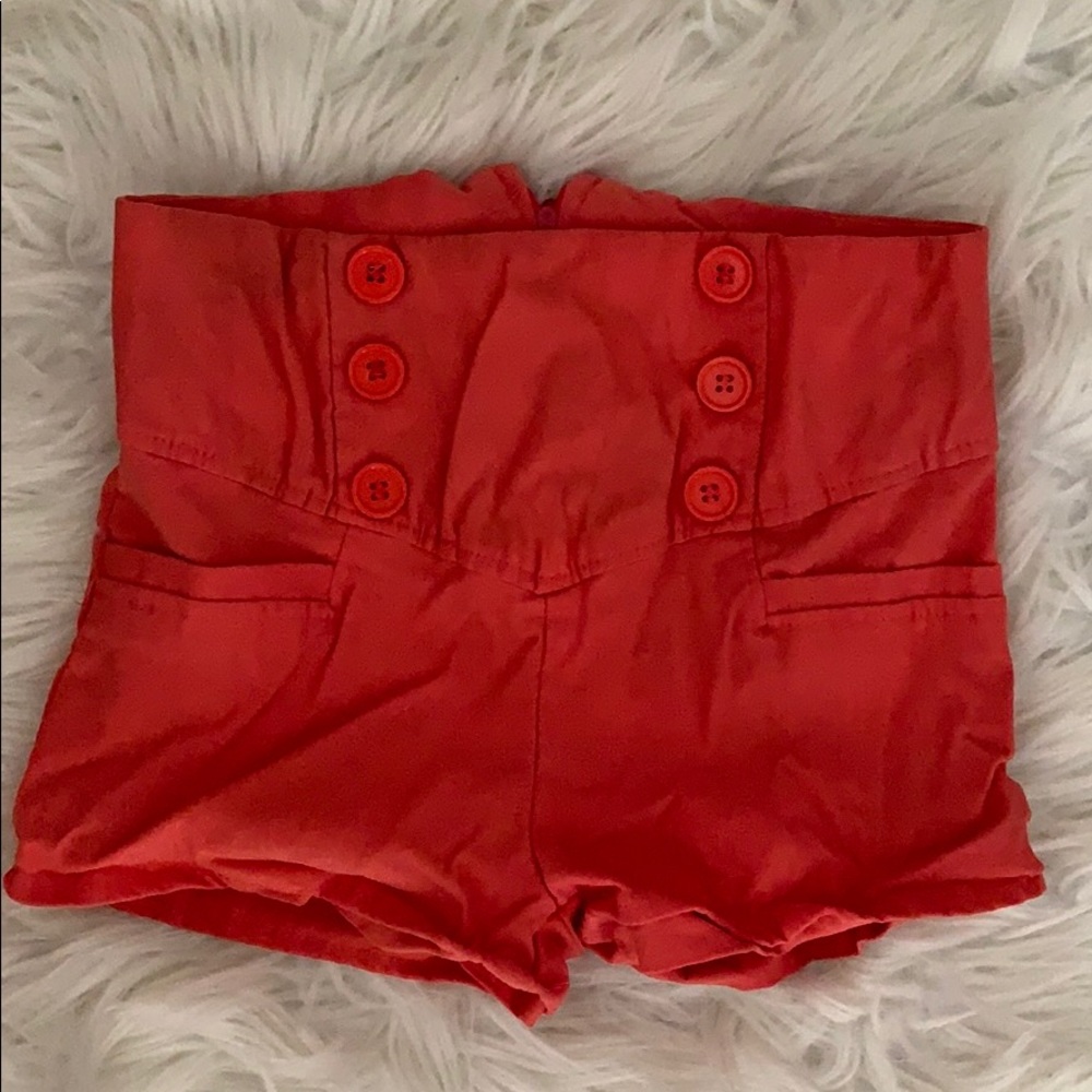 Orange shorts